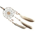 thumbnail image 2 of Atrapasueños Ticfox HECHO a mano con plumas y Conchas decoración Colgante, 2 of 14
