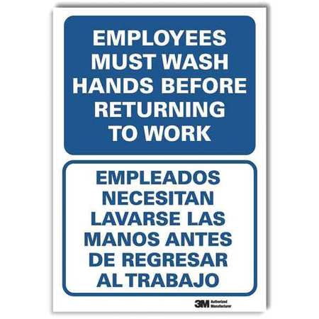 UPC 849362009456 product image for Hygiene Sign, Lyle, U1-1046-RD_10X14, 14