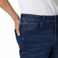 thumbnail image 3 of DKNY Stretch Fabric Easy Care Durable Straight Fit Men’s Jean | Canal Wash, 32x34, 3 of 4