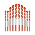 thumbnail image 1 of Kit 10 Piezas Multifuncional Brocas Azulejo Pared Concreto, 1 of 3