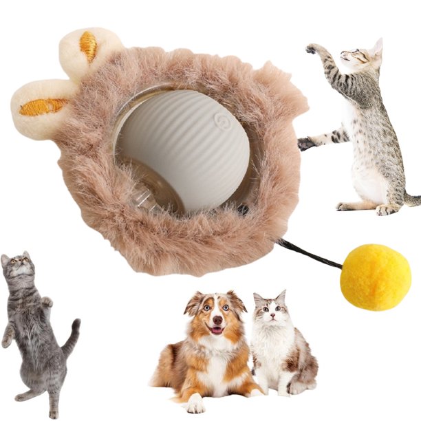 Automática Interactiva para Gatos Interiores (gris)