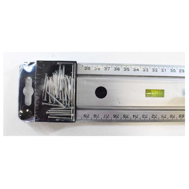 48 Inches Height Ruler Metal Inch Aluminum Ruler - Heavy Duty Straight Edge With Metric ...