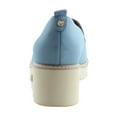 thumbnail image 4 of Naturalizer Darry Women's Loafers & Slip-Ons Blueball Nubuck Leather Size 11 M, 4 of 8