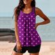 thumbnail image 5 of Traje de Baño de Dos Piezas para Mujeres Traje de Baño Conservador con Correa de Espalda Y Control Del Vientre, Conjuntos Cortos de Playa para Mujeres, 5 of 6