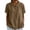 Brown, variant on Purcolt Short Sleeve Shirts for Women Dressy Casual Lapel Collared Faux Denim Tops Summer Trendy Loose Fit T Shirt Blouse for Beach Vacation Party