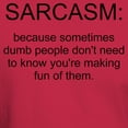 thumbnail image 3 of CafePress - Sarcasm T Shirt - Men's Classic Graphic Cotton T-Shirt, 3 of 4