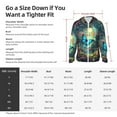 thumbnail image 5 of Uemuo Enchanted Forest Butterfly A Pattern Women's Full Zip UPF 50+ Sun Protection Hoodie Jacket Long Sleeve Sun Shirt Hiking Outdoor Performance with Pockets-XX-Large, 5 of 9
