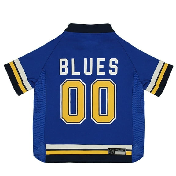 Pets First NHL St. Louis Blues Mesh Jersey, Blue, X-Small