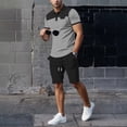 thumbnail image 5 of Klisyaur Mens Color Block Shirts Collared Casual Fashion Comfortable Breathable Summer Business Tops with Button, 5 of 5