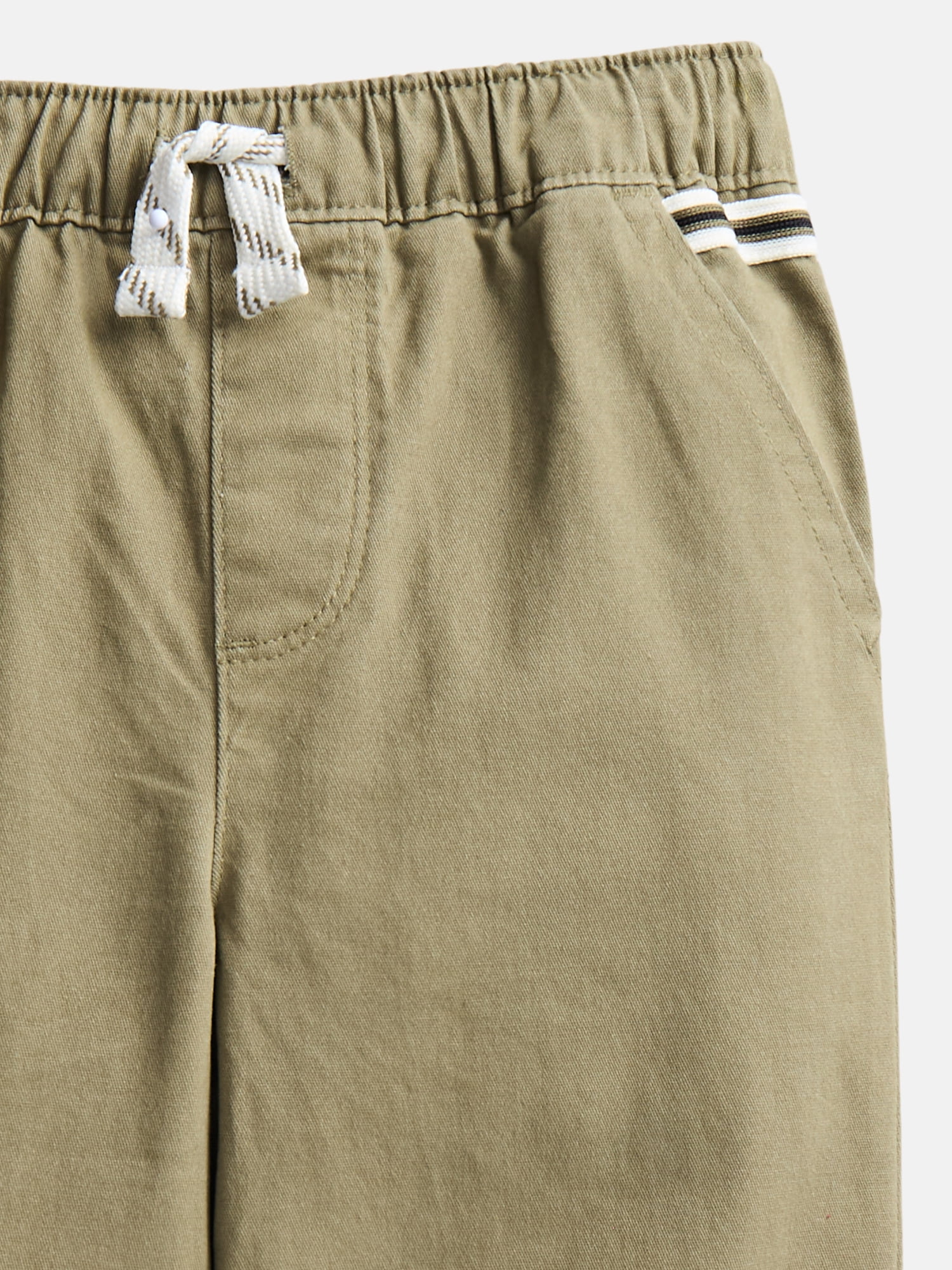 Wonder Nation Toddler Boys Woven Cotton Joggers, Sizes 18M-5T