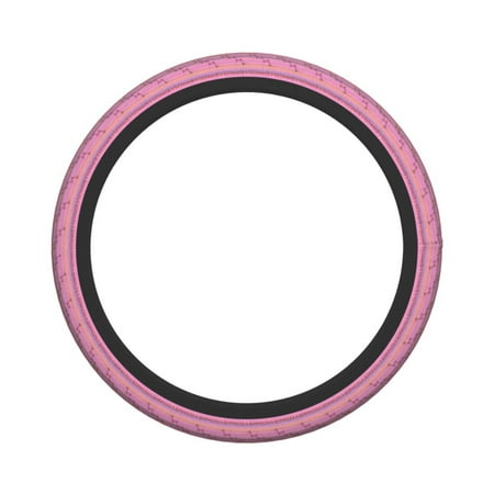 XMXY Car Steering Wheel Cover, Pink Spring Non-Slip Jeep Truck Universal Elastic Steering Wheel Protector 15 inch