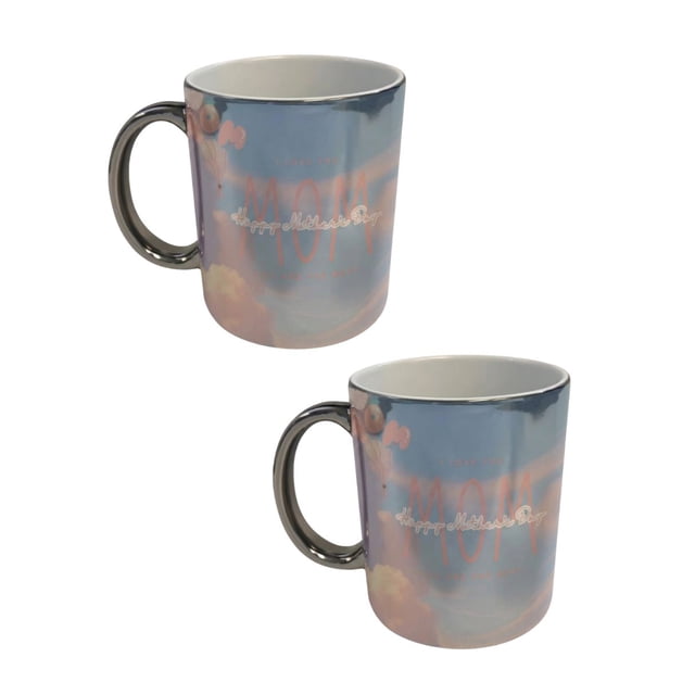 Duo de tazas de cerámica 325 ml Mamá TINK