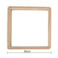 thumbnail image 4 of DIY Knitting Loom Needlework Board Tools for Hats kit toy blankets Scarf Beginner 30x30cm, 4 of 9