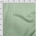 thumbnail image 3 of oneOone Polyester Spandex Light Green Fabric Floral Sewing Craft Projects Fabric Prints By Yard 56 Inch Wide, 3 of 4