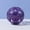 Chew Toys Purple, variant on Hollow Balls Bells Inside Cleaning Teeth Interactive Training Rubber Ball for Pets, Holee Roller Dog Balls