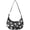 Alien and UFO Black Pattern, variant on Alien Head White Pattern Hobo Shoulder Bag, Daily Shoulder Handbag with Adjustable Strap, Water Resistant Gift Ideas for Walking Travel Shopping
