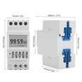 thumbnail image 4 of TM627 Contrôleur de Temps Cycle Interrupteur de Puissance Minuteur Interrupteur Intelligent 50Hz AC220V, 4 of 8