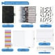 thumbnail image 2 of Carpeta de Presupuesto de A6 PU, Carpeta de Ahorro de Dinero con Sobres con Cremallera, Organizador de Dinero, Planificador para Cuaderno de Contabilidad, 2 of 5