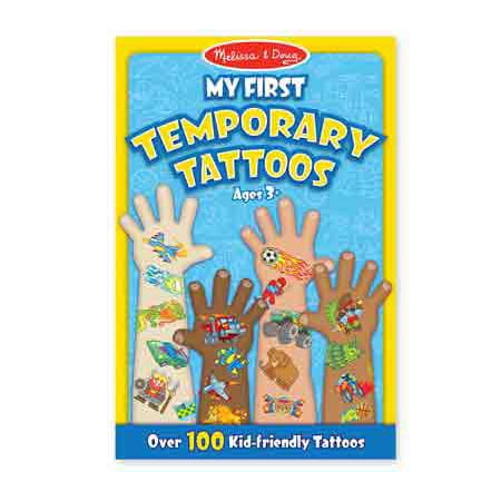 My First Temporary Tattoos - Blue (Best First Tattoos For Guys)