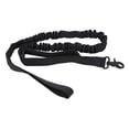 thumbnail image 1 of Correa Elástica Para Perros Cuerda, Liberación Rápida Cómoda Correa Elástica Para Perros Con 2 Asas De Control Acolchadas Para Caminar De Noche Para Entrenamiento Militar De Cergrey Negro, 1 of 8