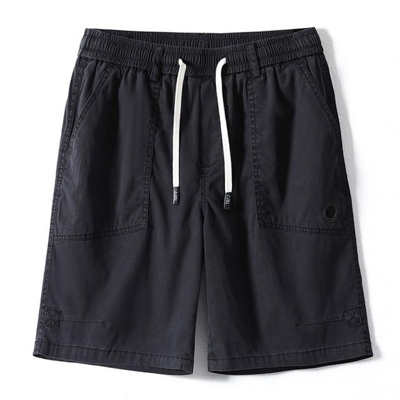 Bcfgryg Men's Fashion Shorts Summer Thin Of The Five Minute Pants Lesser New Casual Versatile Pants Men's Shorts Black L