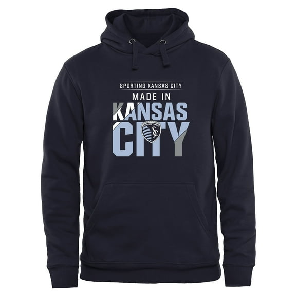 Sporting Kansas City Slogan Pullover Hoodie - Navy