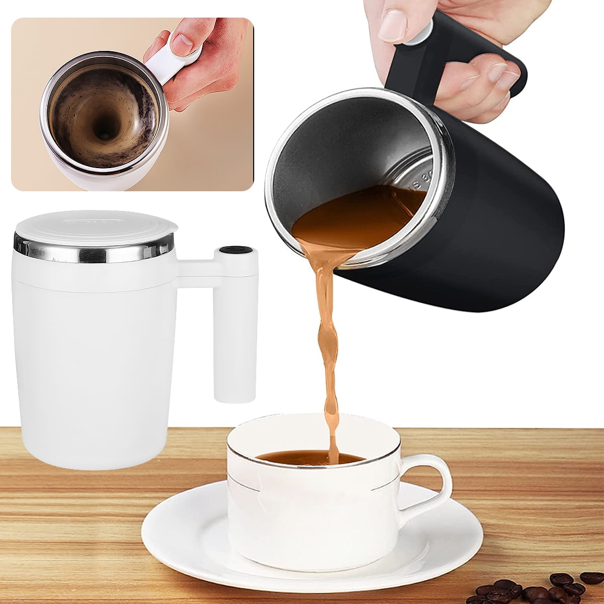 Auto Brew Self-Stirring Coffee Mug – Cutesy Poo