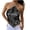Dark Gray, variant on Women's Casual Sequin Camisole Round Neck Sleeveless Short Tops Backless Hanging Neck Crop Tops Party Club Night Out Vacation Beach, Purple M