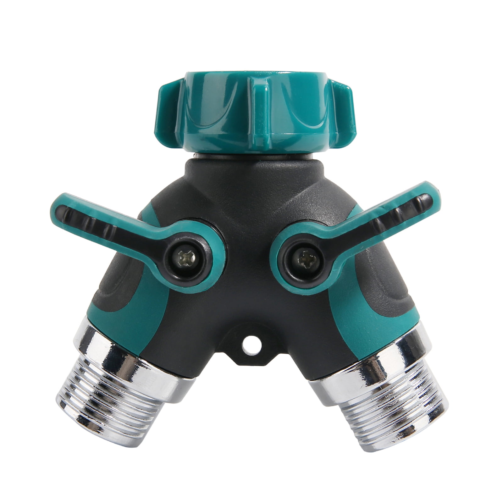 Watflow 2 Way Water Splitter, Water Faucet Splitter, Hose Bib, Garden