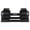 Black#2, variant on Home Gym Equipment, Adjustable Dumbbell Set of 22.5LB Set-1Sec Adjustable Dumbbell Weights-5 in 1 Free Weights Dumbbells Set with Effortless Tray/No-Slip Handle-Compact Size for Women/Men at Home Gym