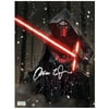 Adam Driver Autographed Star Wars: The Force Awakens 8?10 Kylo Ren Starkiller Base Photo
