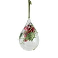thumbnail image 1 of Northlight 6" Red Grape Cluster Teardrop Cloche Christmas Ornament, 1 of 1