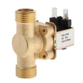 thumbnail image 2 of Válvula solenoide Soledad Válvula eléctrica de latón Normalmente Cerrada DC24V, 2 of 10