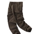 thumbnail image 5 of RongHuan Men's Cargo Pants Relaxed Fit Work Pant Casual Comfy Outdoor Hiking Trousers with Multi Pockets, 5 of 6