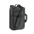 thumbnail image 6 of Solo New York Duane Hybrid Briefcase Backpack Polyester Gray Solid Print, 6 of 22