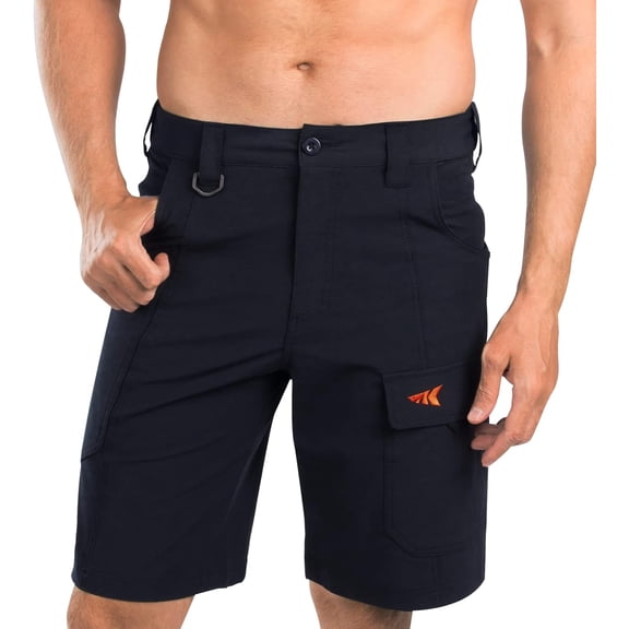 KastKing Rekon Men's Fishing Cargo Shorts, Quick Dry Casual Hiking Shorts for Men, Travel Golf Camping Tactical