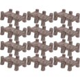 thumbnail image 1 of USHOBE 12Pcs Brown Mini Garden Bridge For Home Decor And Yard, 1 of 8