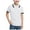 Black, variant on Boys School Uniform Polo Shirt with Contrast Trim and Ribbed Cuffs (Red,12-13 Years)