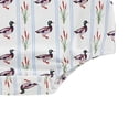 thumbnail image 6 of larppty Infant Baby Boy Girl Mallard Duck Romper Short Sleeve Animal Duck One Piece Bodysuit Tops Hunting Baby Clothes（Green， 6-12 Months）, 6 of 6