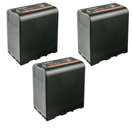 Kastar 3-Pack BP-U60 Battery 14.4V 5800mAh Replacement for Sony PMW-150P PMW-160 PMW-200 PMW-300 PMW-300K1 PMW-EX1 PMW-EX1R PMW-EX3 PMW-EX3R PMW-EX160 PMW-EX260 PMW-EX280 Camera