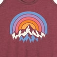 thumbnail image 3 of Instant Message - Sunset Mountains - Women's Racerback Tank Top, 3 of 6