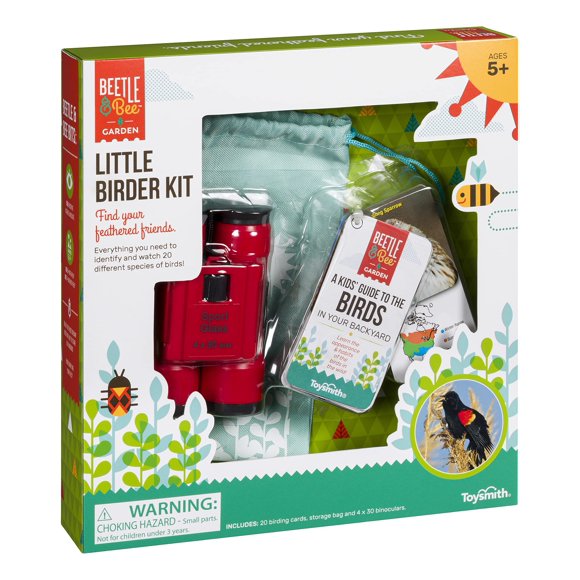 Set de observación de aves Beetle & Bee Little Birder para niños mayores de 5 años