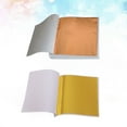 thumbnail image 4 of UPOUART Foil Paper Sheets Imitation Gold for Clay 200Set Golden Rose Gold, 4 of 8