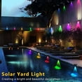 thumbnail image 5 of Paquete de 12 Luces de Borde de Piscina con Energía Solar para Piscinas Enterradas, Decoraciones de Piscina Inalámbricas Impermeables Sobre el Suelo, 5 of 5