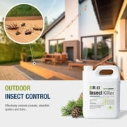EcoVenger ER-22 Professional Grade Insect Killer Concentrate 32 oz, for Bed Bugs, Ants, Crawling Insects, 100 Percent Efficacy, Extended Residual, Green and Non-Toxic, Child & Pet Friendly