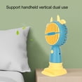 thumbnail image 4 of Mini Ventilador de Mano Portátil Ventilador de Mano Personal Recargable por USB para Mujeres que Viajan Al Aire Libre ANGGREK Otros, 4 of 8