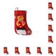 thumbnail image 3 of Wosthever Calcetín de Navidad que cuelga la decoración de la fotografía del ornamento de la bolsa de regalo de Navidad Type2 NO2, 3 of 6