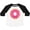 White and Black, variant on Inktastic Hot Pink Donut Boys or Girls Toddler T-Shirt