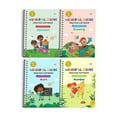 thumbnail image 1 of SGACAI Libro de práctica de escritura a mano para niños, juego de cuaderno de práctica para niños, Groo?? reutilizable, 1 of 6