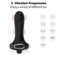 thumbnail image 3 of MLSICE Soft Silicone Couple Vibrator with 9 Vibration Modes Penis ring ,Rechargeable Waterproof and Remote Vibrating Penis Ring Sex Toy for Men - APP, 3 of 6
